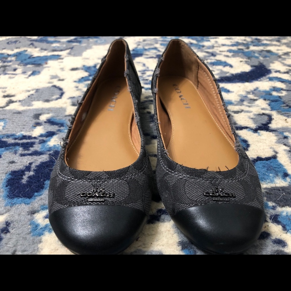 Barely Worn Coach Flats